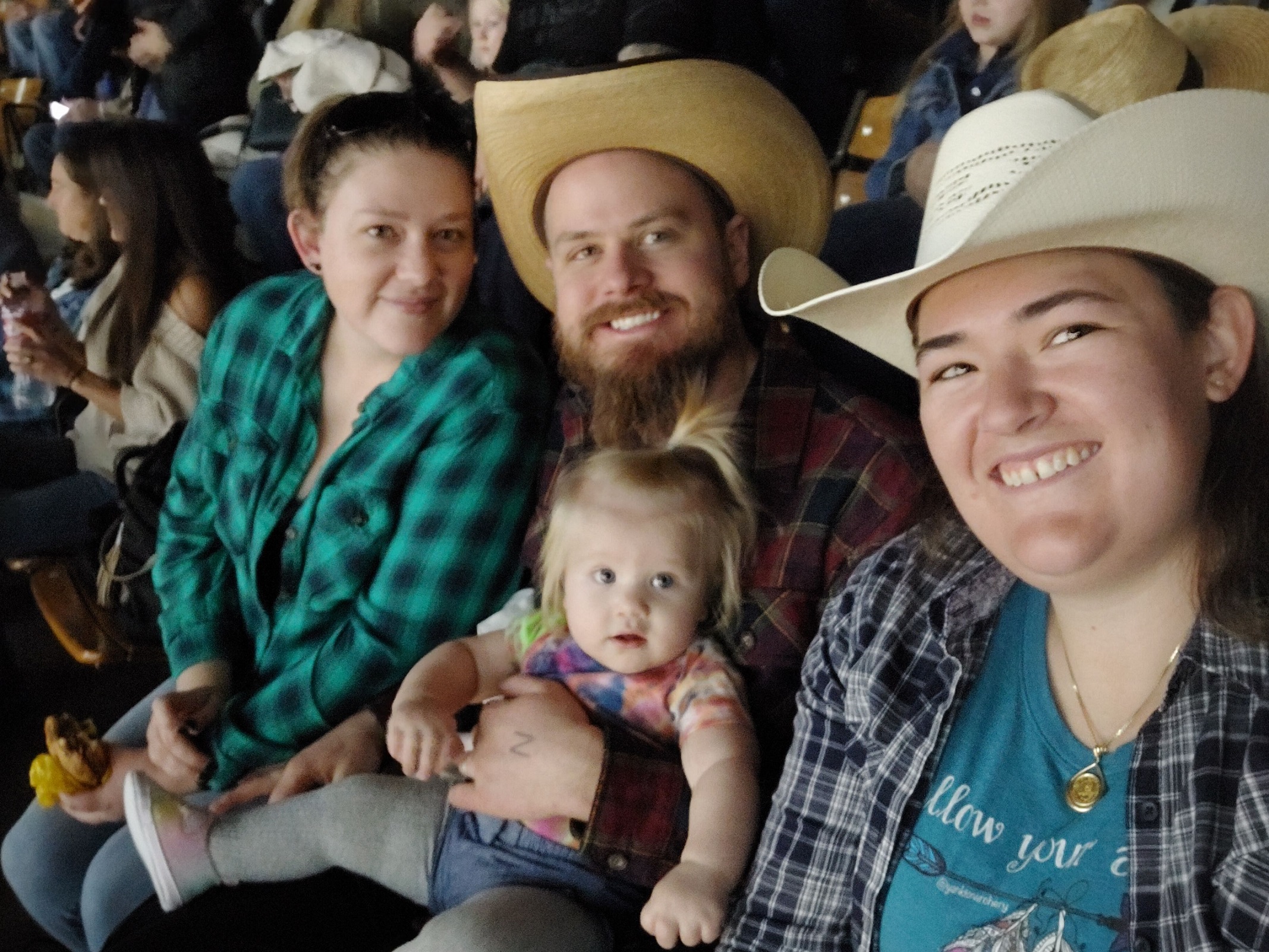 Enjoying the rodeo